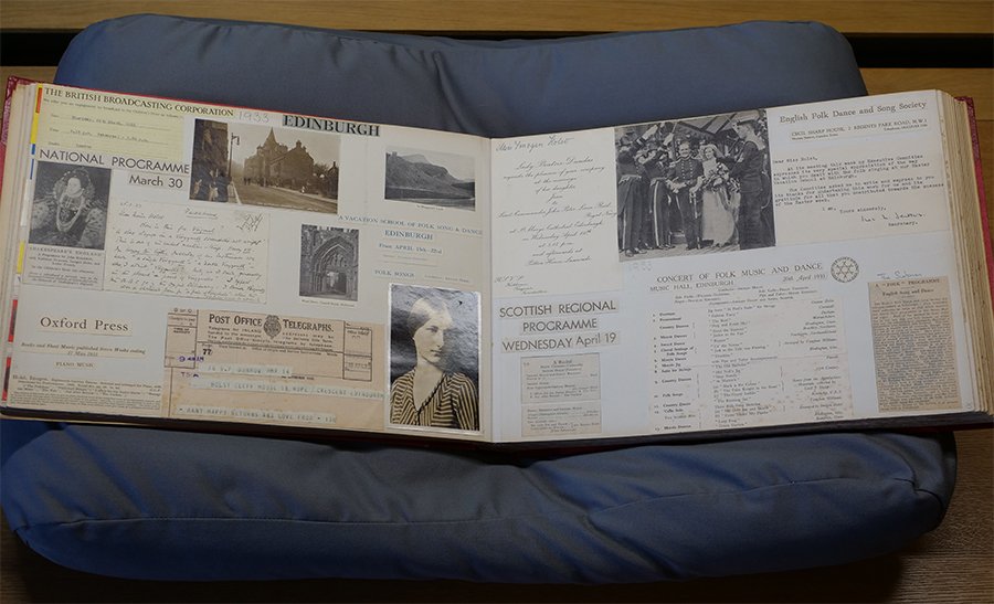 Imogen Holst's scrapbook; Item reference: HOL/2/7/6; Date: 1932-1934