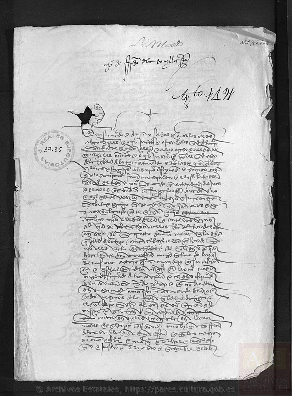 Archivo de la Real Chancillería de Valladolid, Judgment regarding 
the accusation against Leonor Méndez for homosexuality (1491), available here