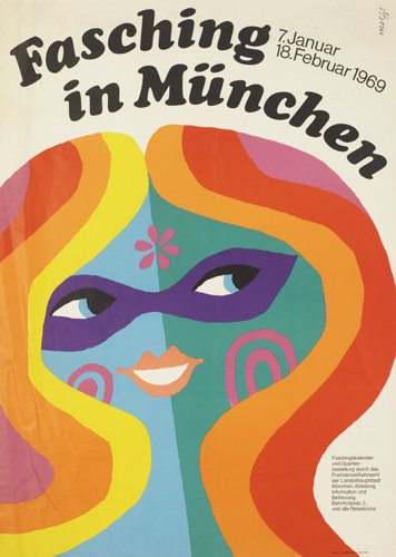 University of Brighton Design Archives, Carnival in Munich, available here
