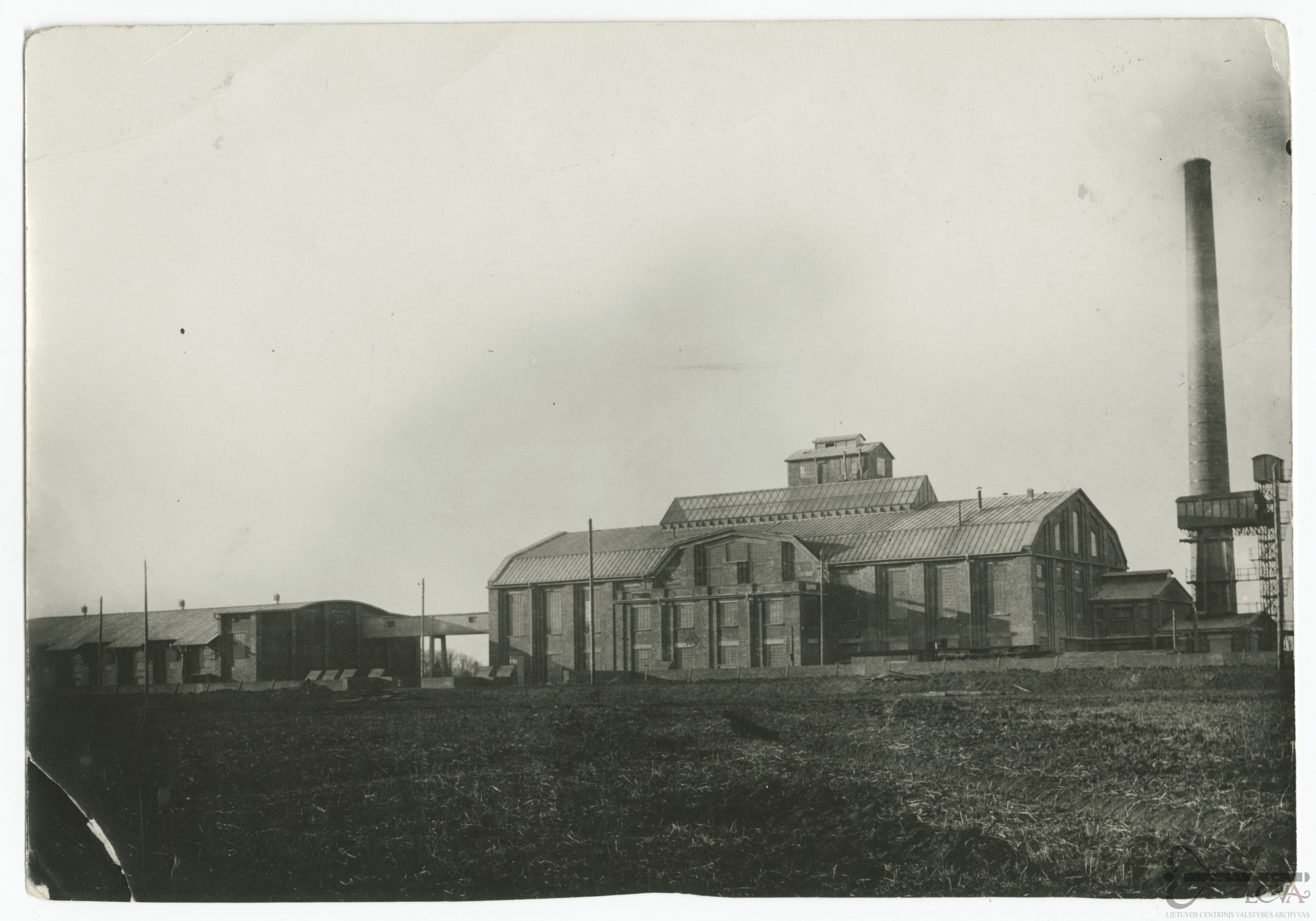 Sugar factory. Marijampolė, 1931. Photograph: M. Buchhalter. Lithuanian Central State Archives, P-06383