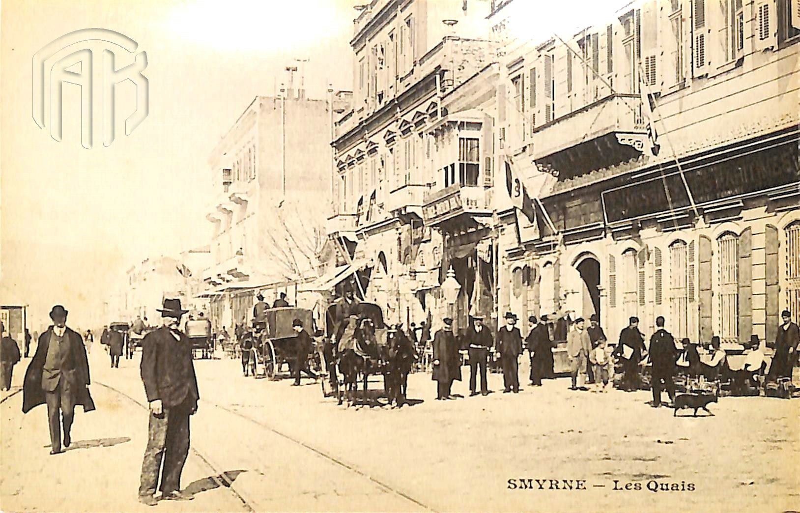The Smyrna Quay, 1919 [General State Archives of Greece – Syros Department] 