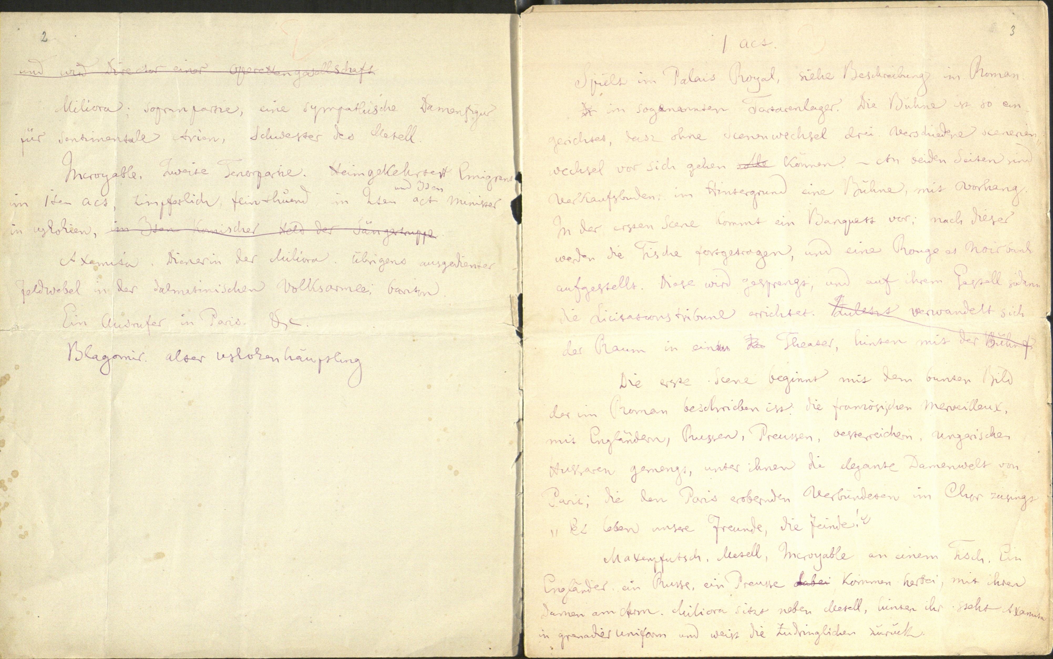 Hungarian National Archives, Manuscript of Deli Markó