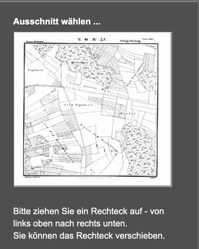Landesarchiv Baden-Württemberg, Kartenblatt NO IV 45 Stand 1823 ca. , available here
		